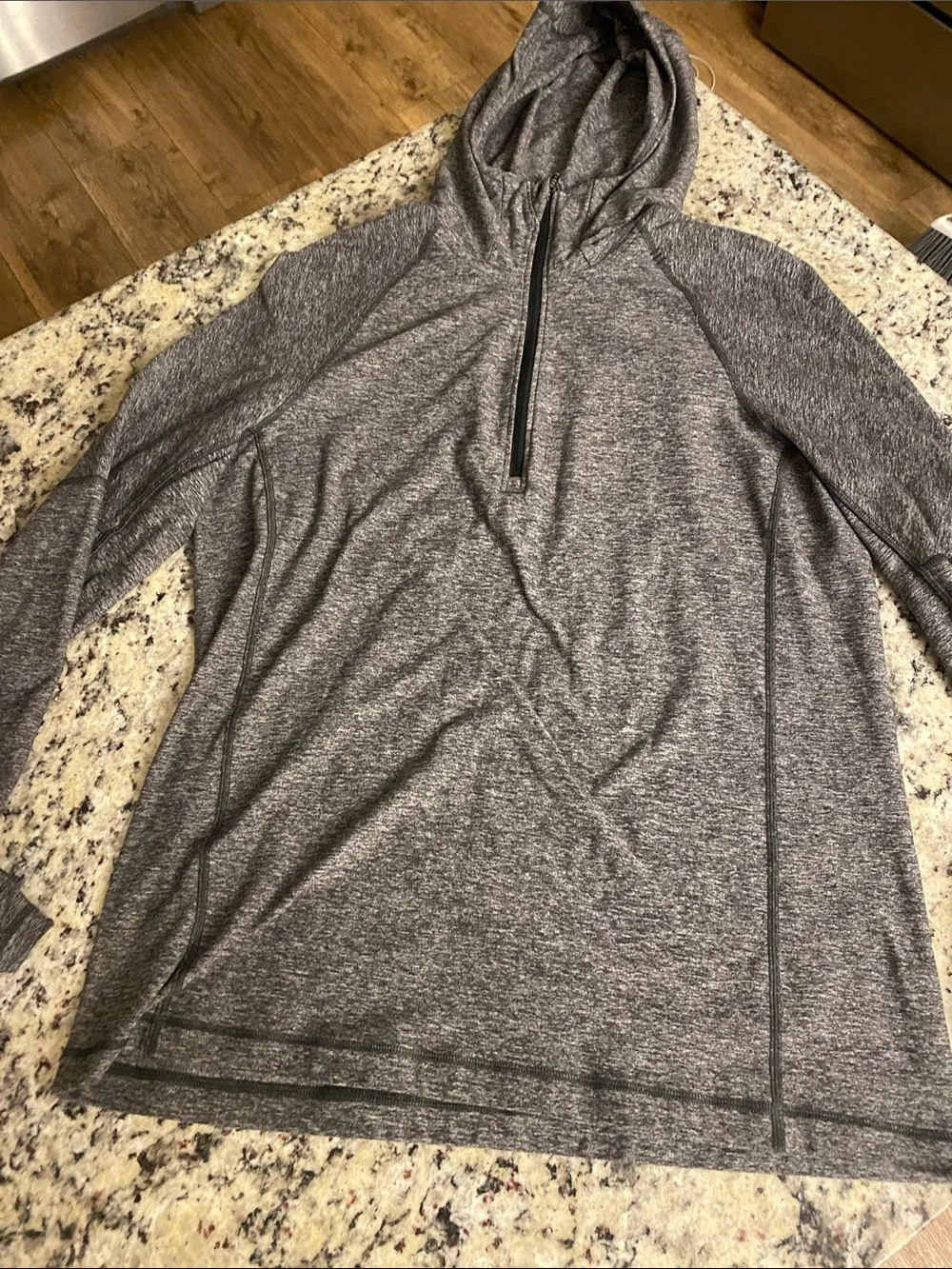 Men's lululemon  Gray Half-Zip Hoody